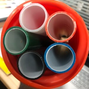 HDPE - CD 110 mm with 5 Subducts 33/28 mm (PECD) With Diffrent color subducts